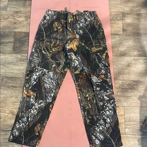 Mossy Oak Men's Woodland Camo Cargo Pants